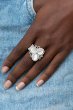 Load image into Gallery viewer, Bewitched Blossoms - White Ring