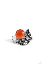 Load image into Gallery viewer, Cats Eye Candy - Orange Dainty Ring