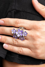 Load image into Gallery viewer, Boastful Blooms - Purple Ring