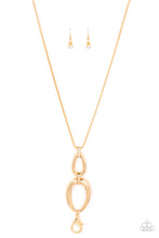 Load image into Gallery viewer, Elegantly Entrancing - Gold Lanyard
