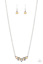 Load image into Gallery viewer, Pyramid Prowl - Yellow Necklace