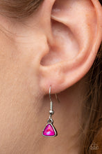 Load image into Gallery viewer, Pyramid Prowl - Pink Necklace