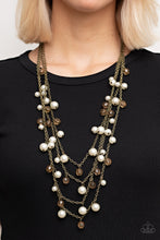 Load image into Gallery viewer, Vintage Virtuoso - Brass Necklace