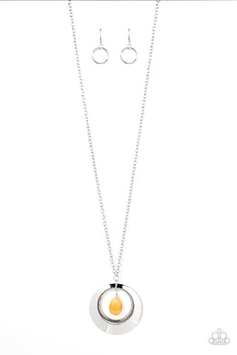 Inner Tranquility - Yellow Necklace