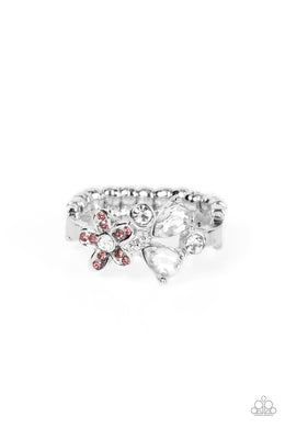 Enchanting Efflorescence - Purple Dainty Ring