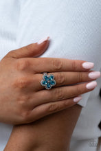 Load image into Gallery viewer, Efflorescent Envy - Blue Ring