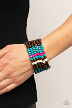 Load image into Gallery viewer, Dive into Maldives - Blue Bracelet
