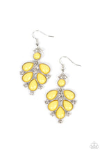 Load image into Gallery viewer, Transcendental Teardrops - Yellow Earrings