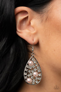 Bauble Burst - Pink Earrings