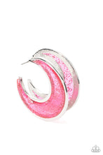 Load image into Gallery viewer, Charismatically Curvy - Pink Earrings