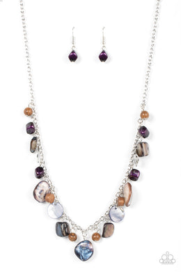 Caribbean Charisma - Purple Necklace