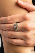 Load image into Gallery viewer, Fractal Fascination - Silver Dainty Ring