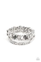 Load image into Gallery viewer, Fractal Fascination - Silver Dainty Ring