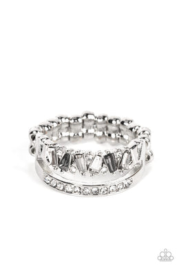 Fractal Fascination - Silver Dainty Ring