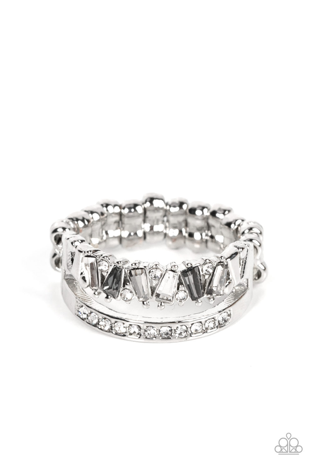 Fractal Fascination - Silver Dainty Ring