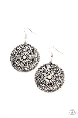 Spellbinding Botanicals - White Earrings