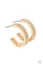 Load image into Gallery viewer, Small Town Twinkle - Gold Hoop Earrings