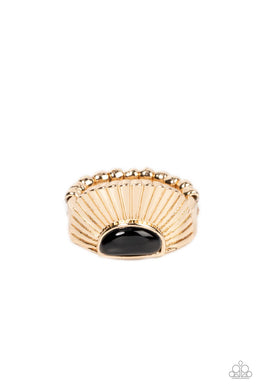 Fabulously FAN-tabulous - Gold Dainty Ring