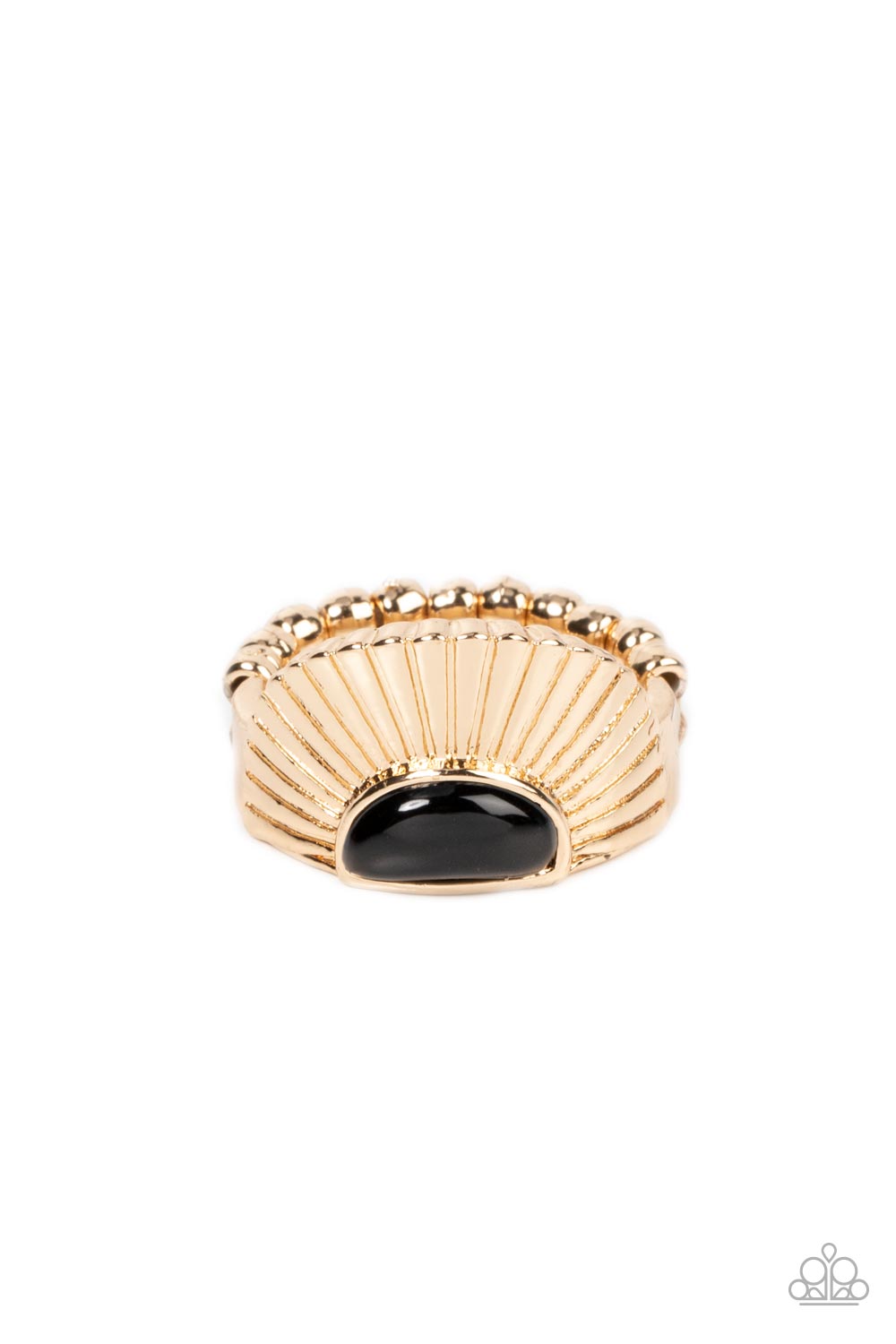 Fabulously FAN-tabulous - Gold Dainty Ring