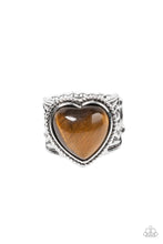 Load image into Gallery viewer, Stone Age Admirer - Brown Ring