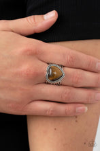 Load image into Gallery viewer, Stone Age Admirer - Brown Ring