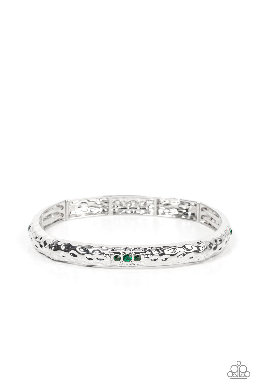 Reinvented Refinement - Green Bracelet