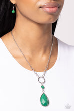 Load image into Gallery viewer, Valley Girl Glamour - Green Necklace