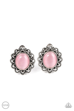 Garden Gazebo - Pink Earrings