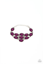 Load image into Gallery viewer, Color Wheel Garden - Purple Bracelet