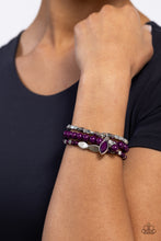Load image into Gallery viewer, Redefined Romance - Purple Set of Bracelets