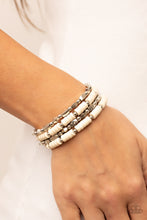 Load image into Gallery viewer, Anasazi Apothecary - White Stretchy Bracelets