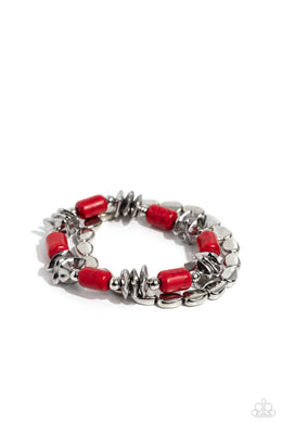 Canyon Cavern - Red Set of Bracelets