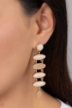 Load image into Gallery viewer, Rustic Reverie - Gold Post Earrings