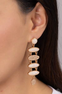 Rustic Reverie - Gold Post Earrings