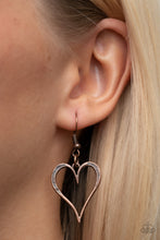 Load image into Gallery viewer, Hopelessly In Love - Copper Necklace