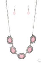Load image into Gallery viewer, Sunshiny Shimmer - Pink Necklace