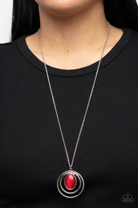 Epicenter of Elegance - Red Necklace