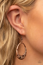 Load image into Gallery viewer, Classic Keepsake - Copper Earrings