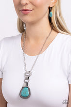 Load image into Gallery viewer, Rodeo Royale - Blue Necklace