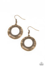 Load image into Gallery viewer, Desert Diversity - Brass Earrings