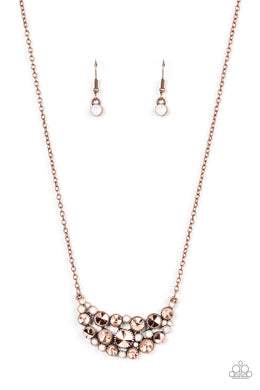 Effervescently Divine - Copper Necklace