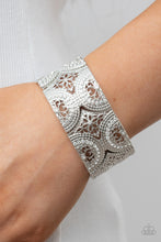 Load image into Gallery viewer, Wheeling and Dealing - White Bracelet