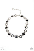 Load image into Gallery viewer, Rhinestone Rollout - Silver Choker Necklace