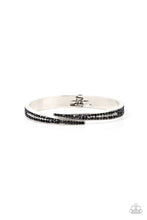 Load image into Gallery viewer, Deco Drama - Blue Hinged Bracelet