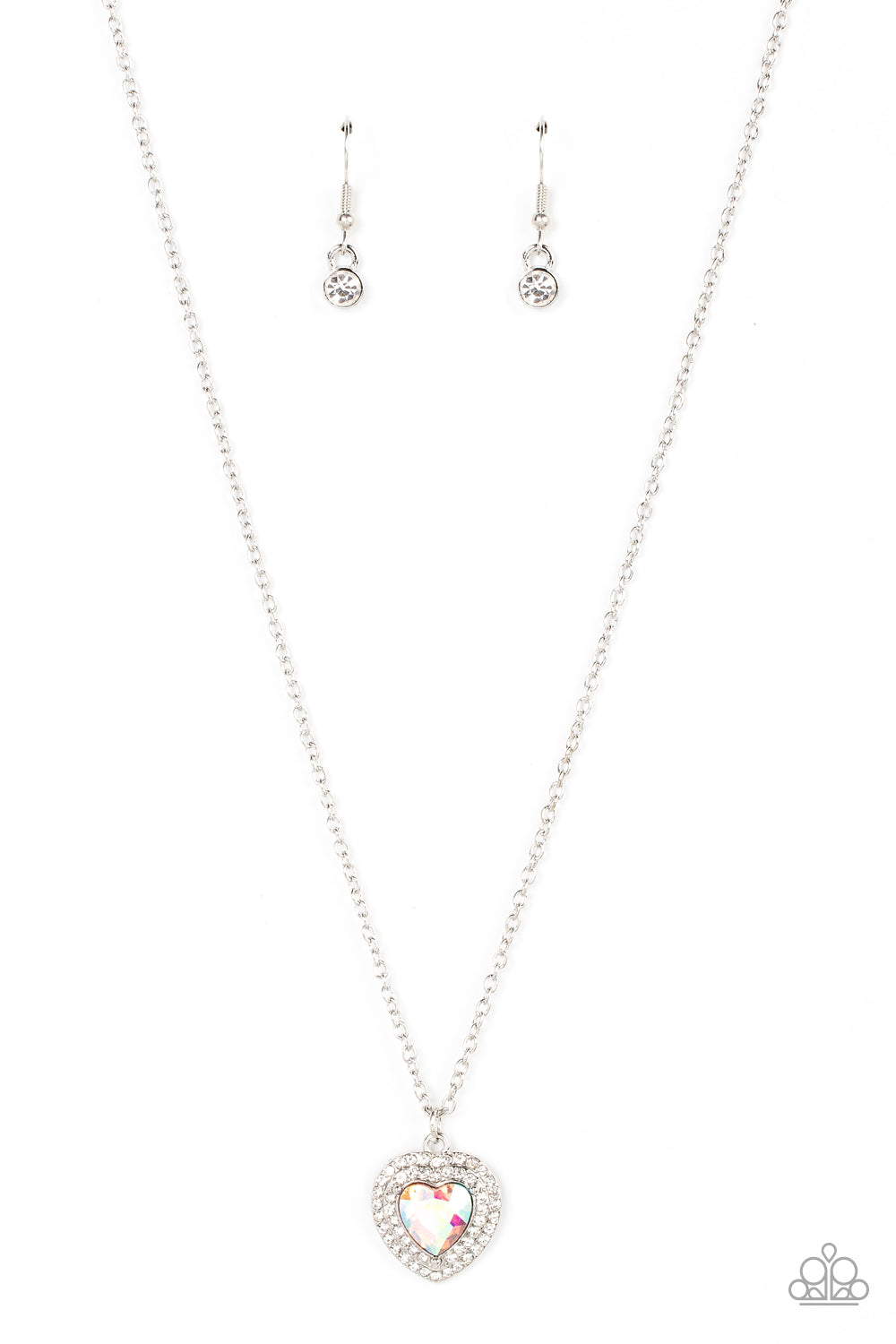 Taken with Twinkle - Multicolor Necklace