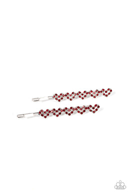 Thinking of You - Red Bobby Pins