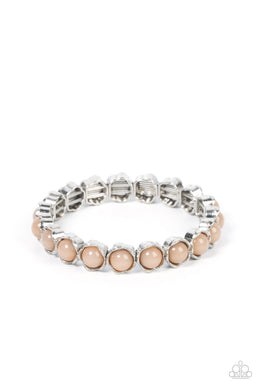 Lets be Buds - Brown Bracelet