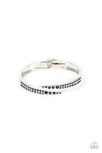 Load image into Gallery viewer, Sideswiping Shimmer - Blue Bracelet