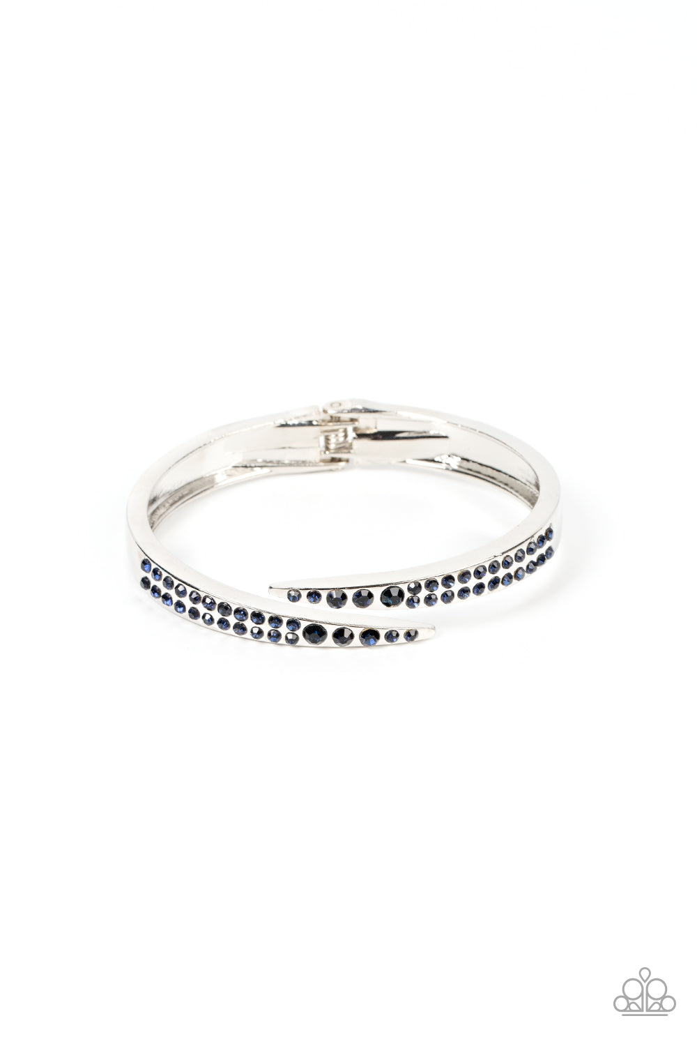 Sideswiping Shimmer - Blue Bracelet
