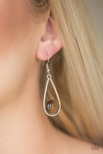 Load image into Gallery viewer, Over The Moon - Brown Earrings